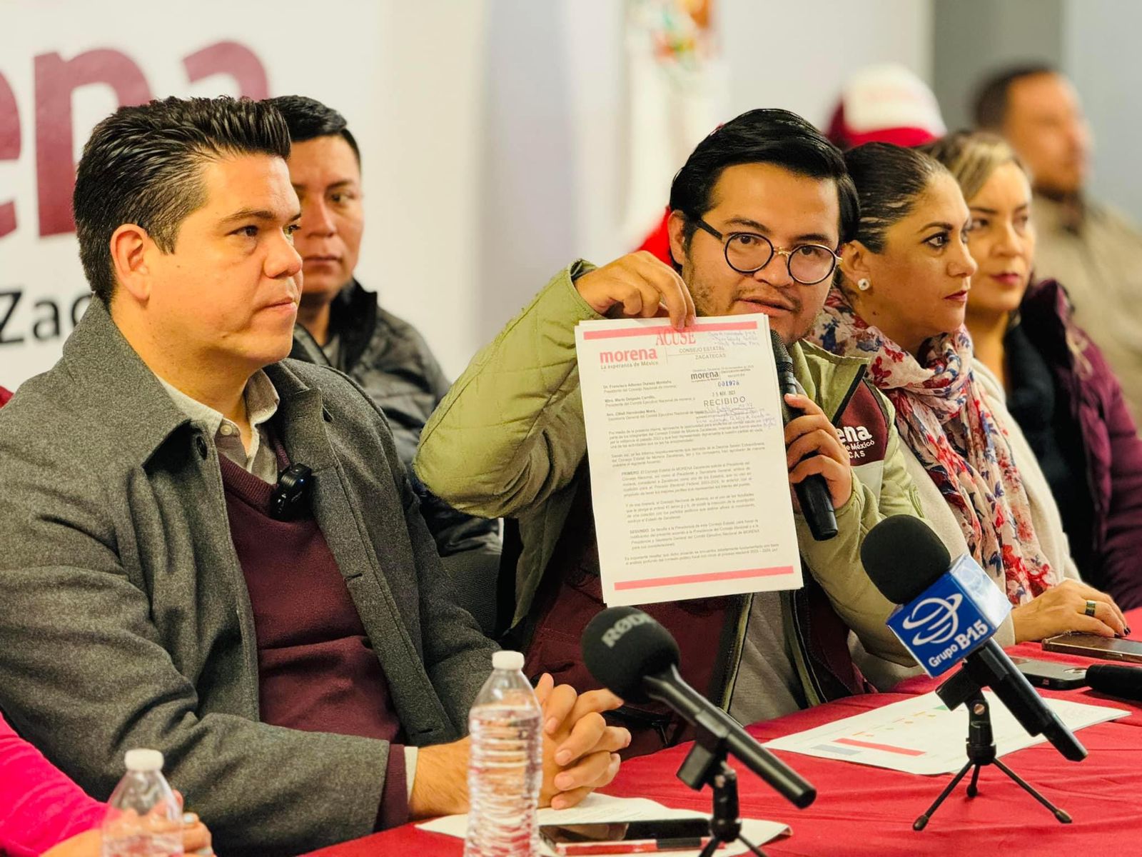 SOLICITA MORENA ZACATECAS IR SIN PT NI EL VERDE A PROCESO ELECTORAL FEDERAL 2023-2024