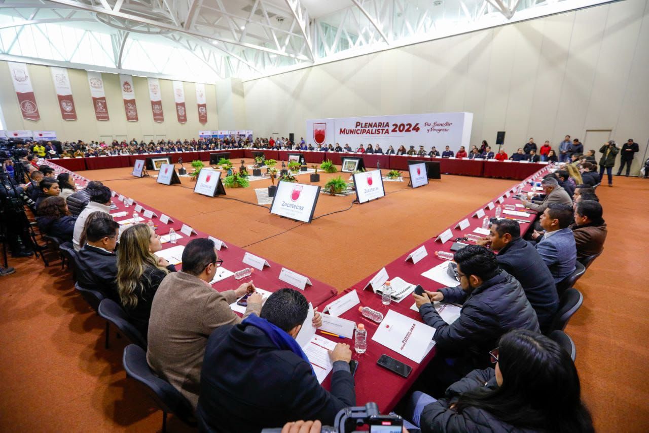 El trabajo en equipo es la mejor solución para llevar progreso y bienestar al estado, coinciden alcaldes de Zacatecas
