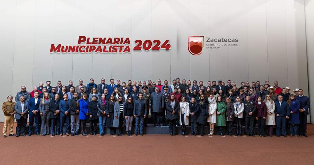 Con una bolsa de 650 mdp y 298 cartas de intención para obras convenidas, clausura Gobernador David Monreal Plenaria Municipalista 2024