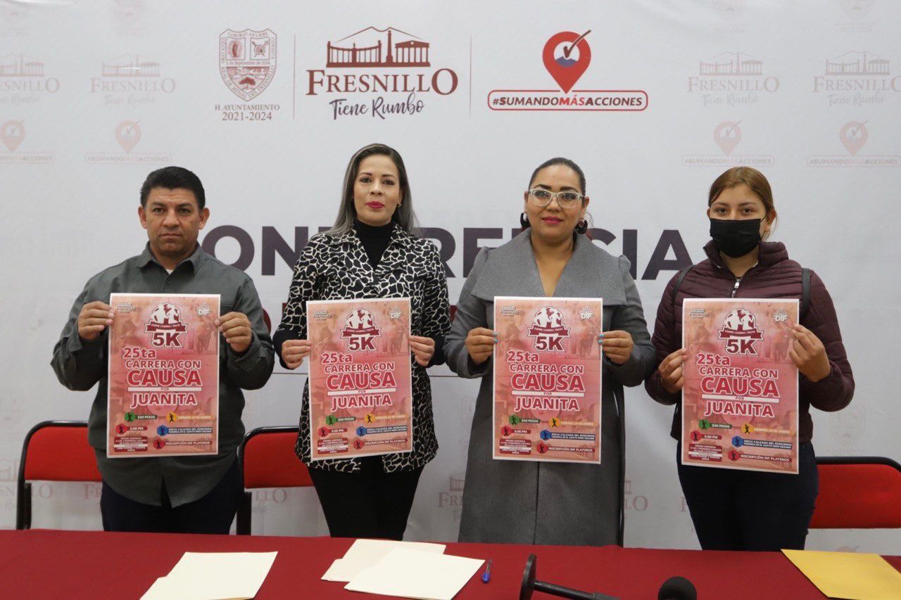 INVITAN A PARTICIPAR EN CARRERA CON CAUSA