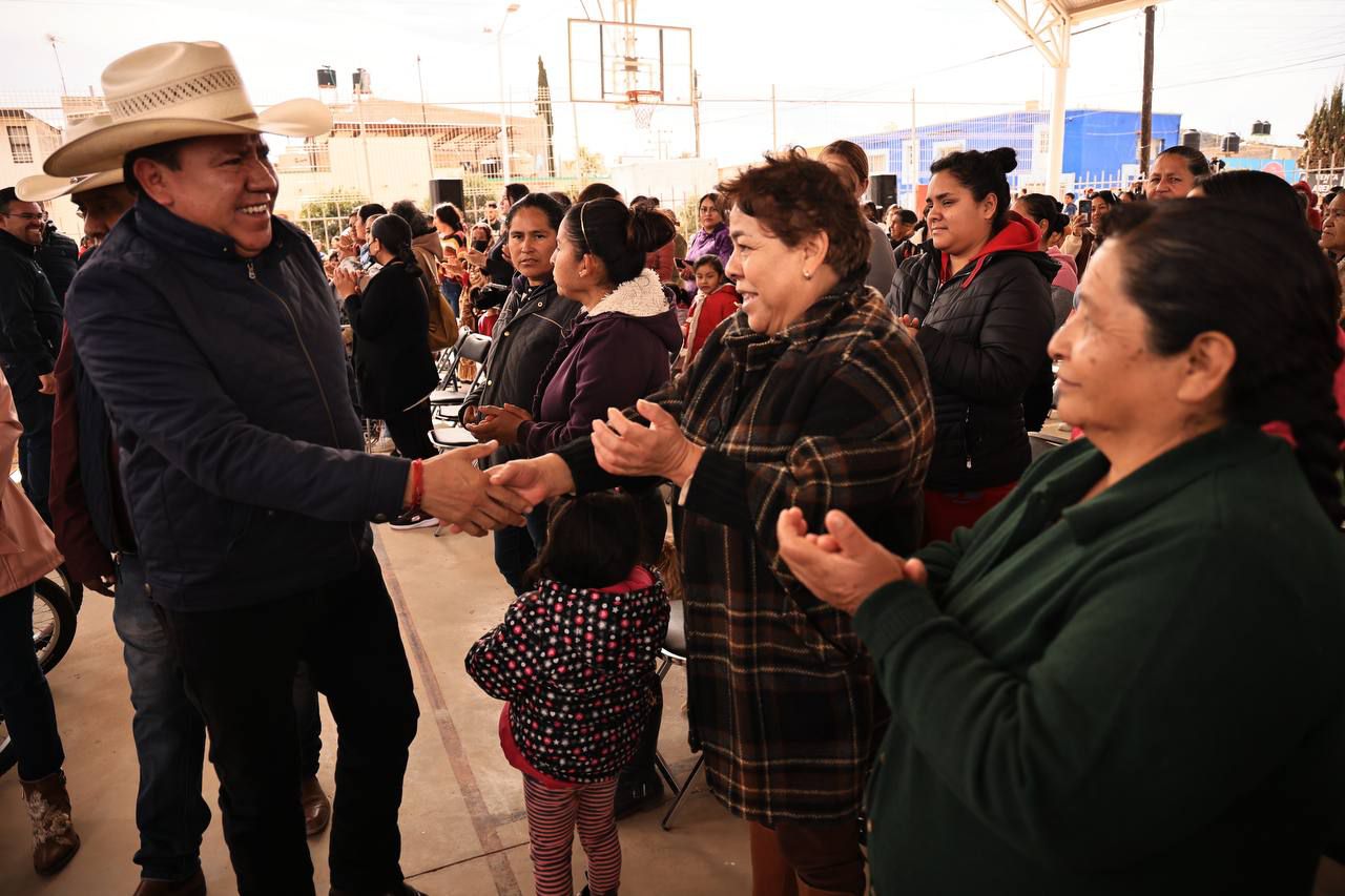 Seguimos acompañando a los productores a hacer frente a los estragos de la sequía: Gobernador David Monreal