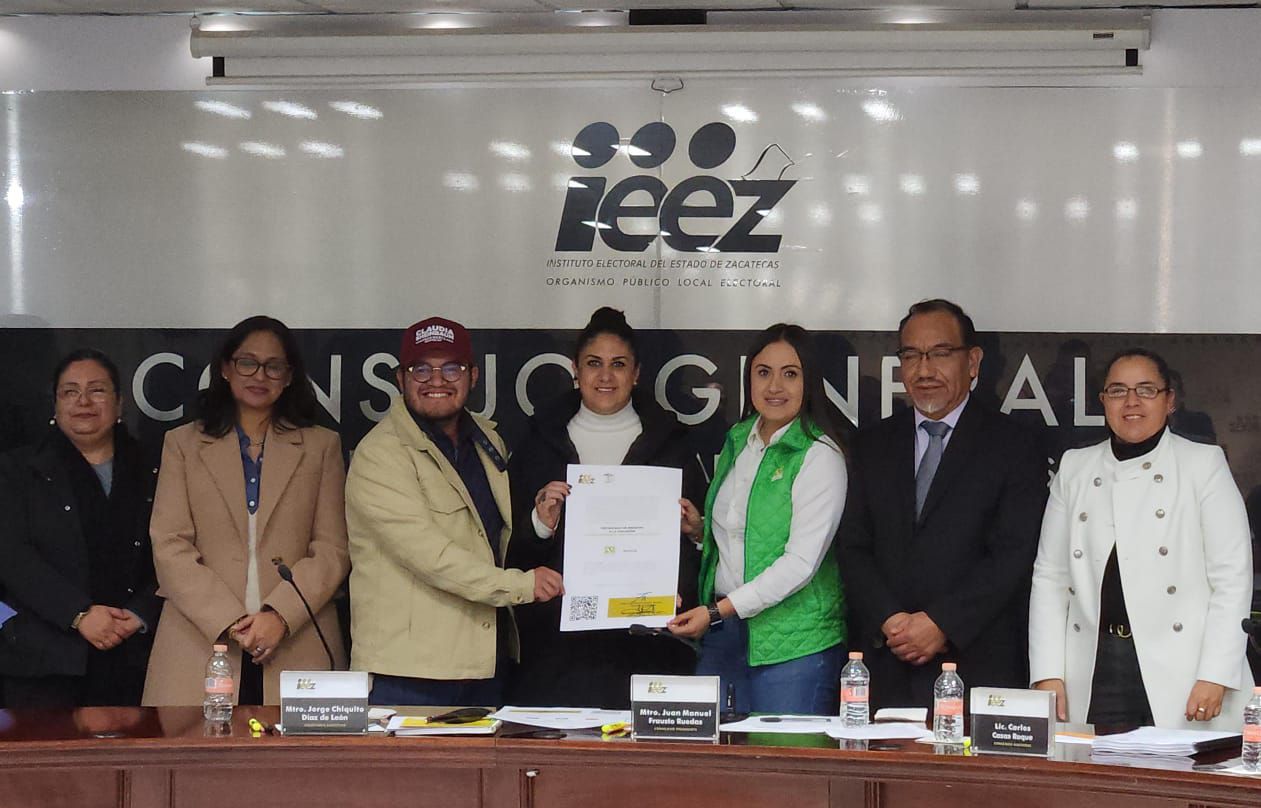 Legitima el IEEZ la coalición “Sigamos Haciendo Historia en Zacatecas”