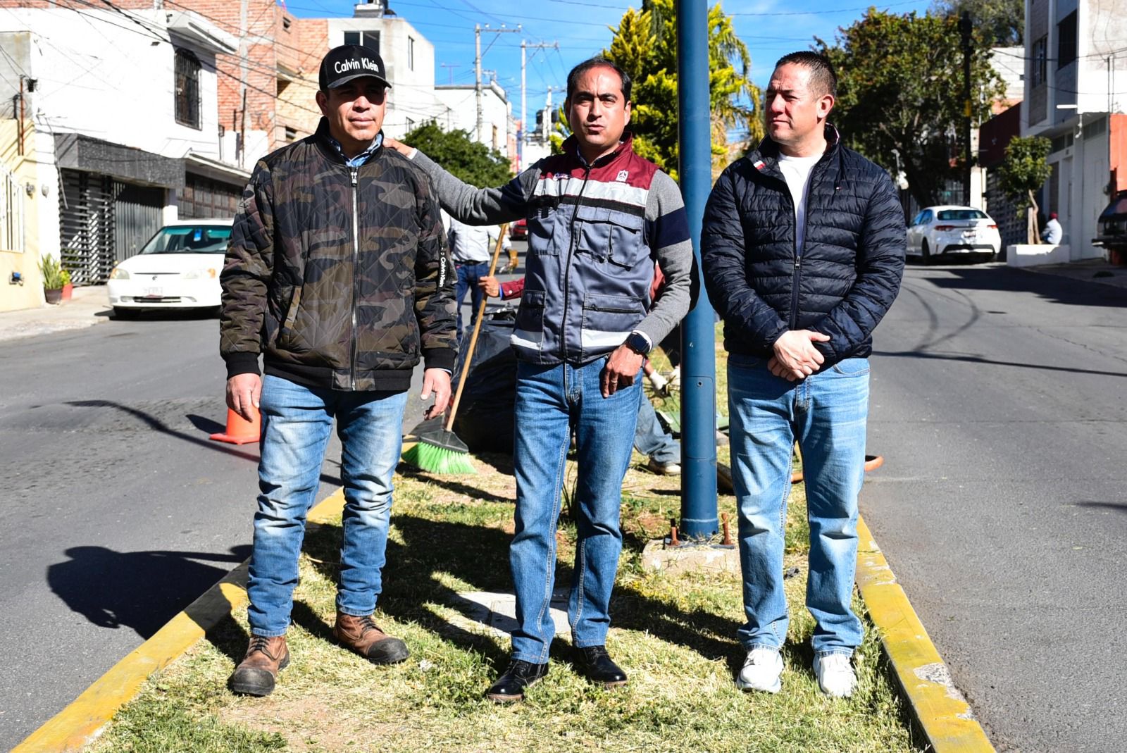 Supervisa Pepe Saldívar jornada de limpieza en El Dorado
