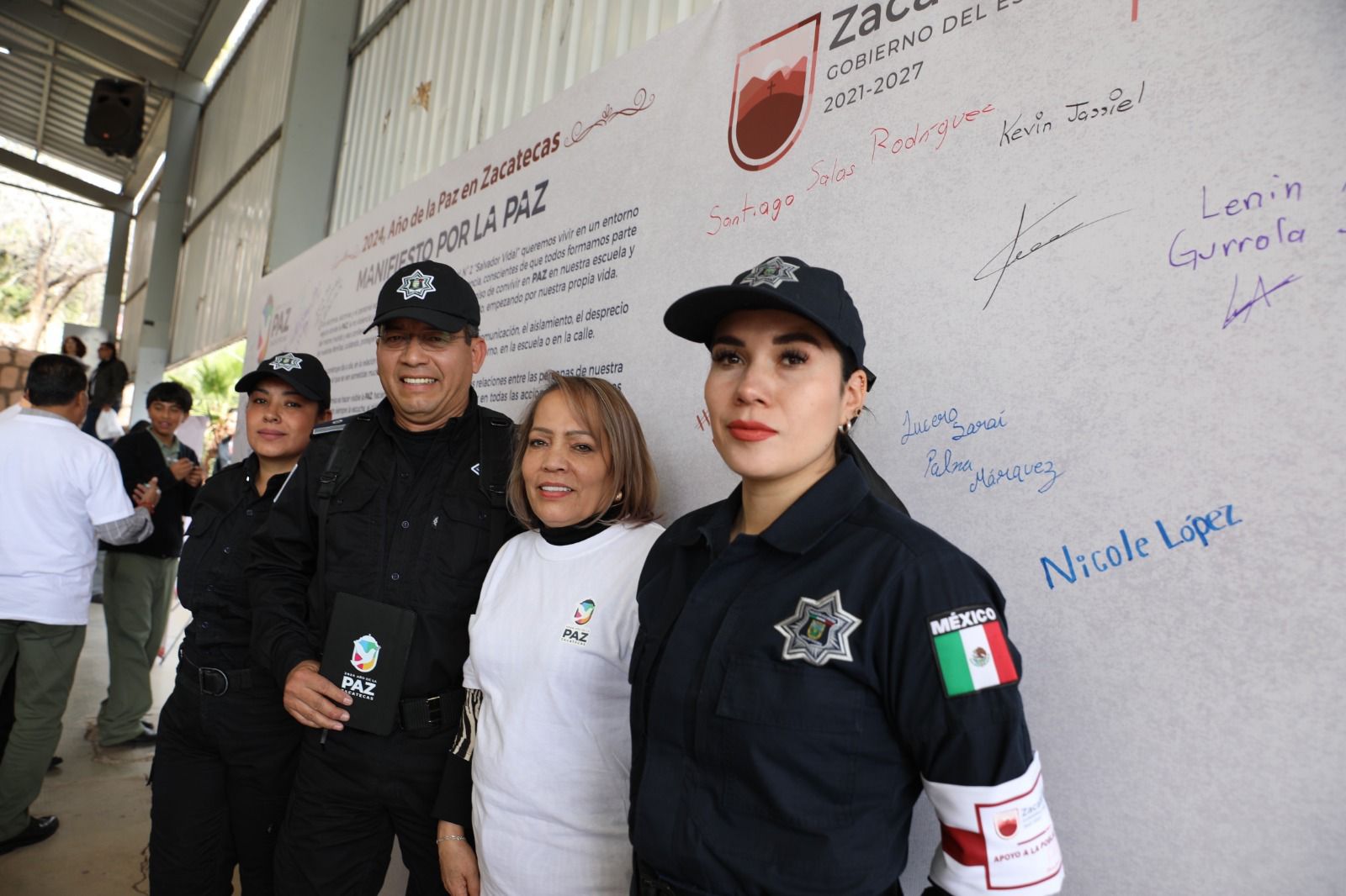Realiza Secretaría de Educación acciones en centros escolares para consolidar el 2024 Año de la Paz en Zacatecas