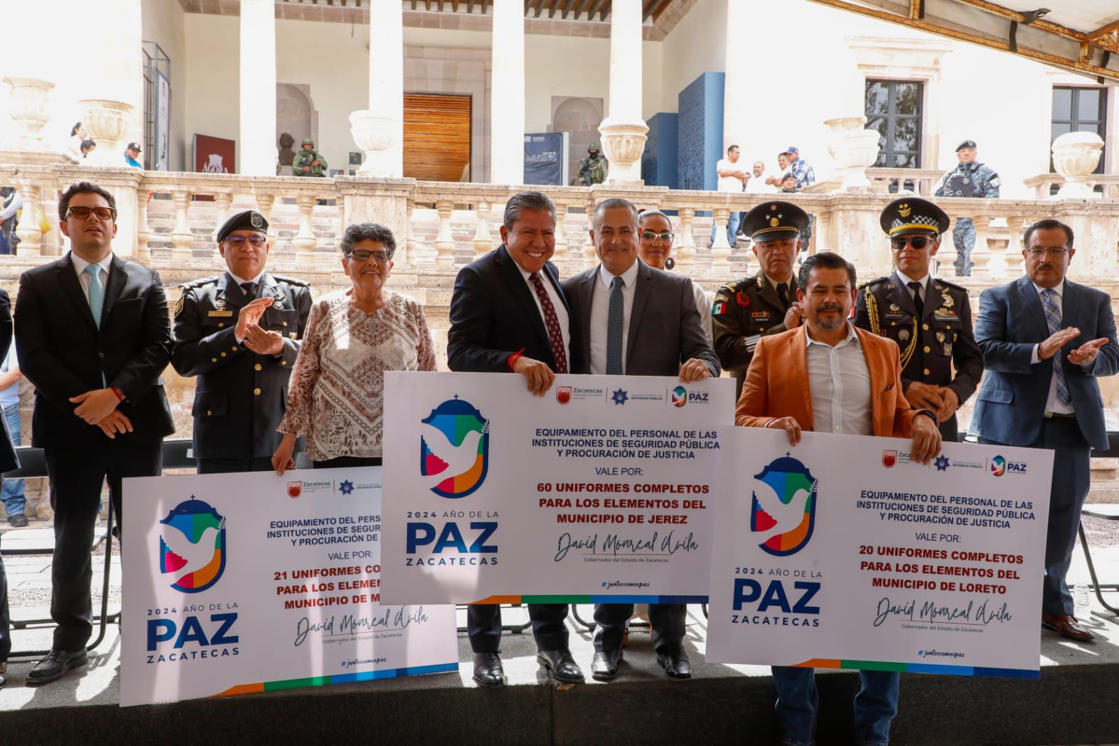 Destina Gobierno de Zacatecas 321 mdp para fortalecimiento de la seguridad pública en 2024, Año de la Paz