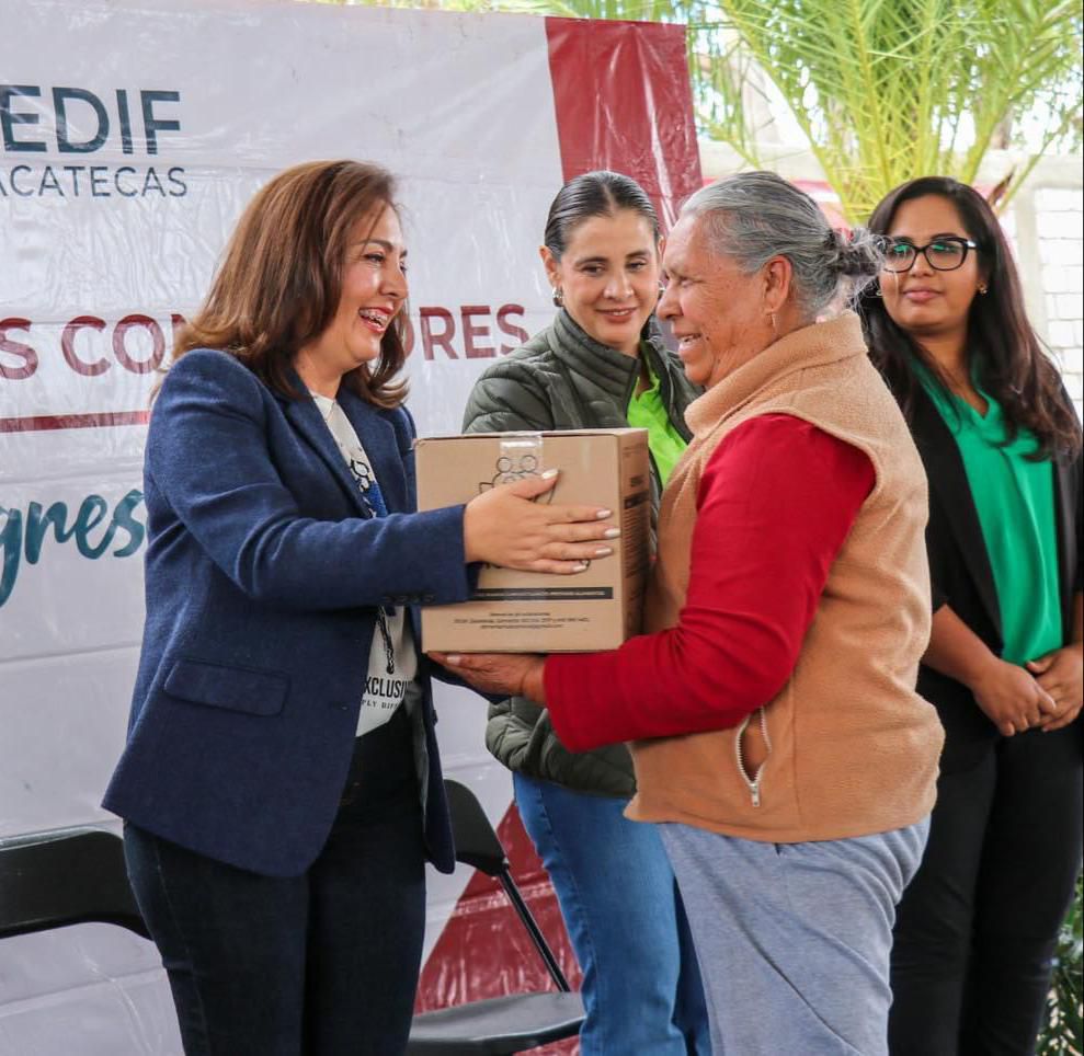Favorece SEDIF a familias zacatecanas con Programa de Atención Alimentaria a Grupos Prioritarios