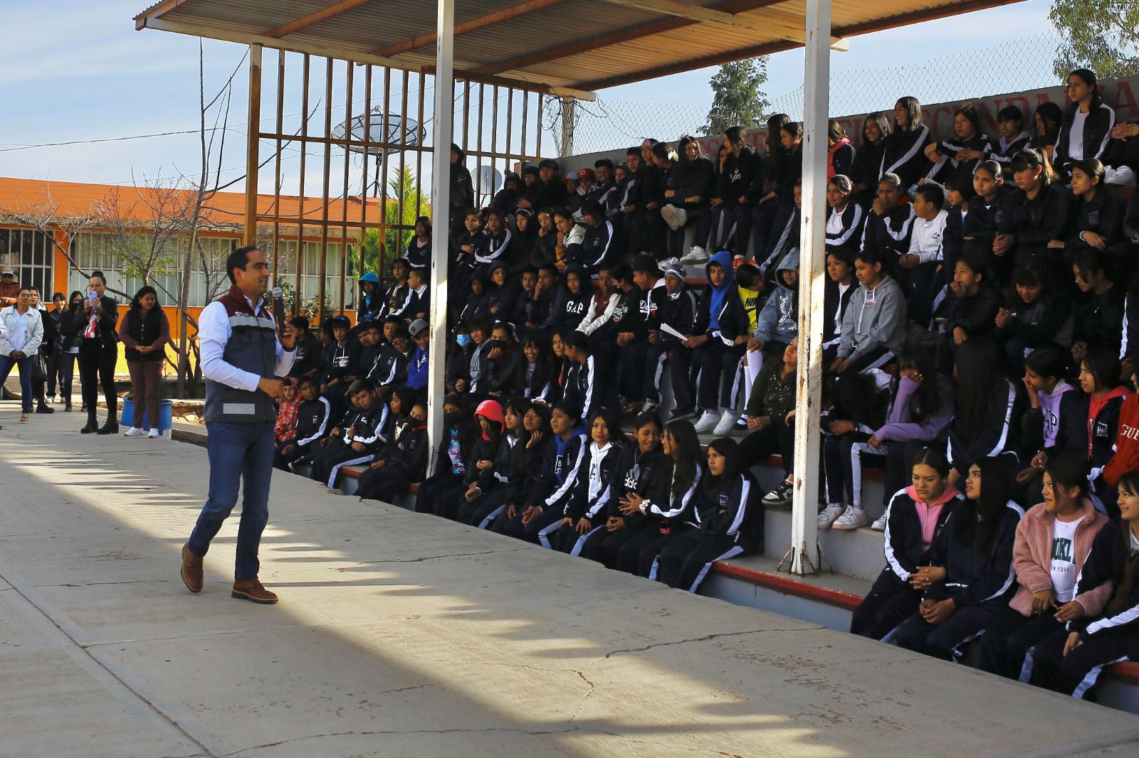 Fortalece el Gobierno de Pepe Saldívar la infraestructura educativa en Guadalupe