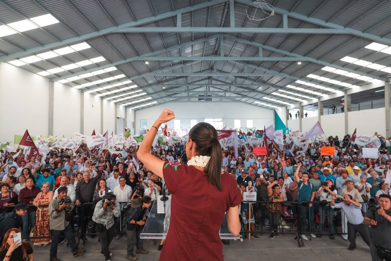 2 DE JUNIO UNA FIESTA DEMOCRÁTICA GRACIAS A MÉXICO: CLAUDIA SHEINBAUM LLAMA A DEFENDER DEMOCRACIA Y 4T EN URNAS