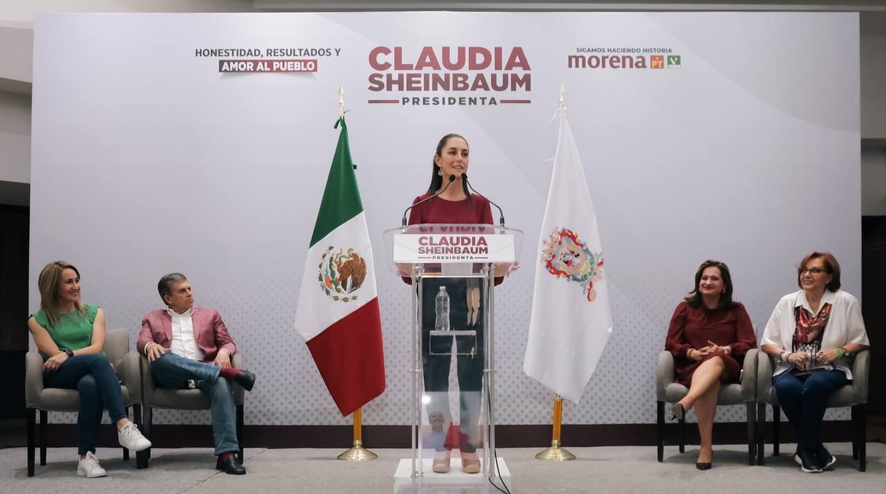 «ELLOS PLANTEAN MEGA CÁRCELES, NOSOTROS ATENCIÓN A  CAUSAS” CLAUDIA SHEINBAUM OFRECE PAZ a GUANAJUATO CON 4T