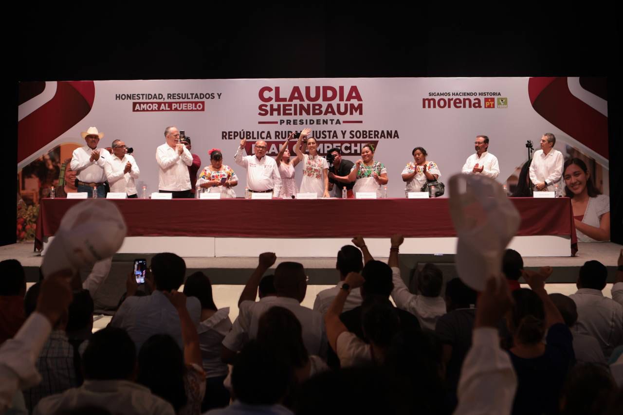 CAMPECHE, LA GRAN SOLUCIÓN DE LA SOBERANÍA ALIMENTARIA: CLAUDIA SHEINBAUM PRESENTA&nbsp; EJE&nbsp; »REPÚBLICA RURAL, JUSTA Y SOBERANA».