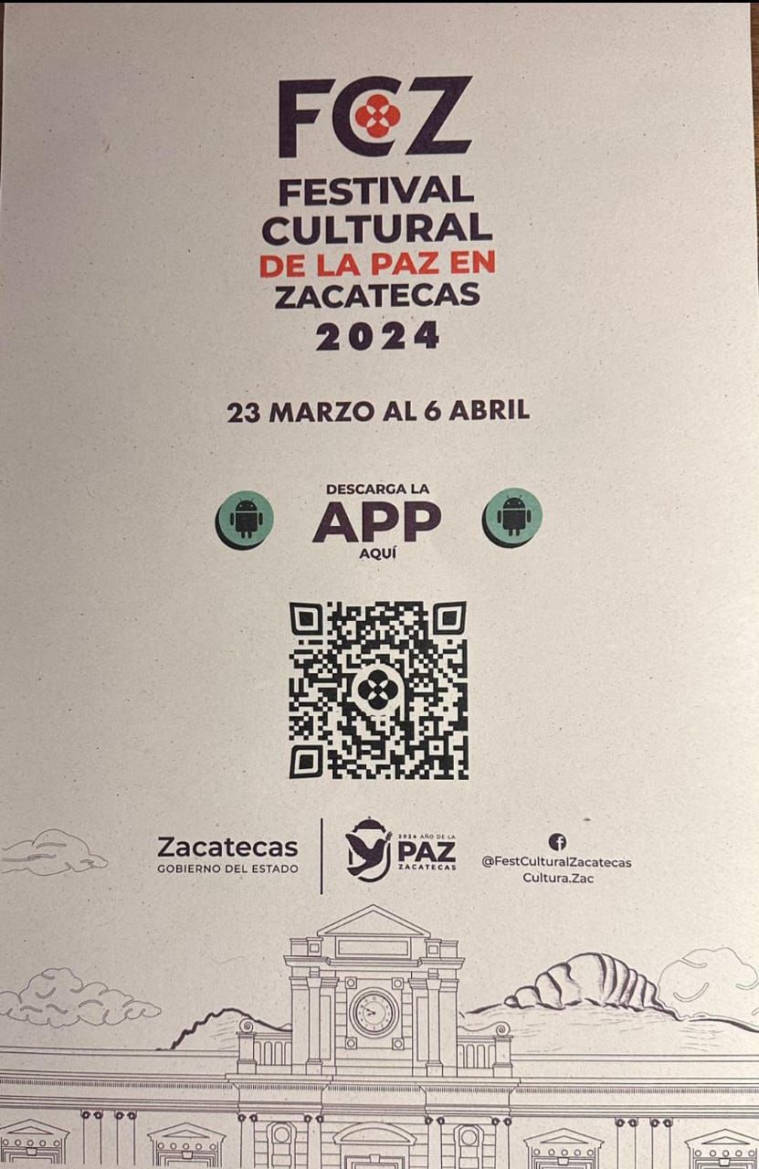 Presentan plataforma de agenda del Festival Cultural por la Paz 2024