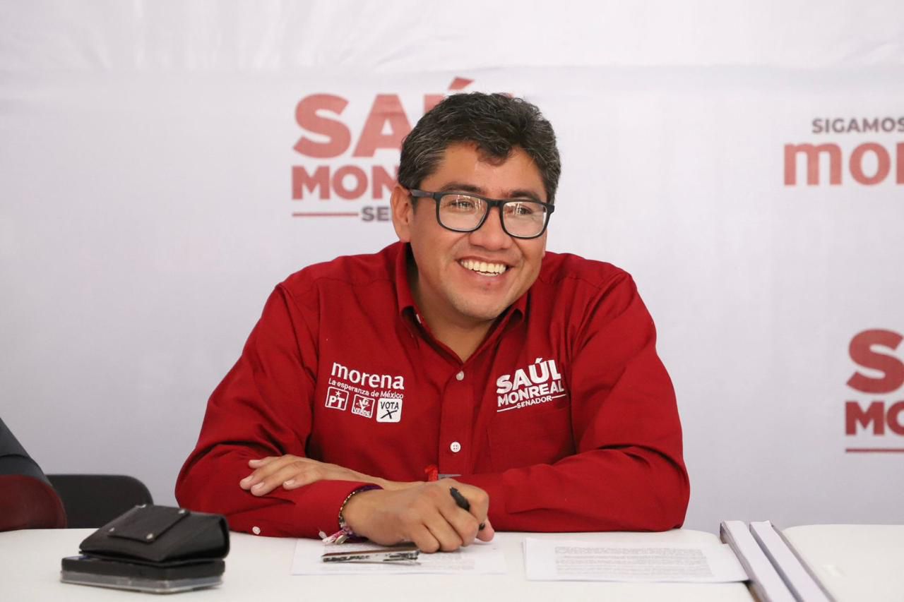 INICIA SAUL MONREAL SEGUNDA ETAPA DE SU CAMPAÑA&nbsp; RUMBO AL SENADO