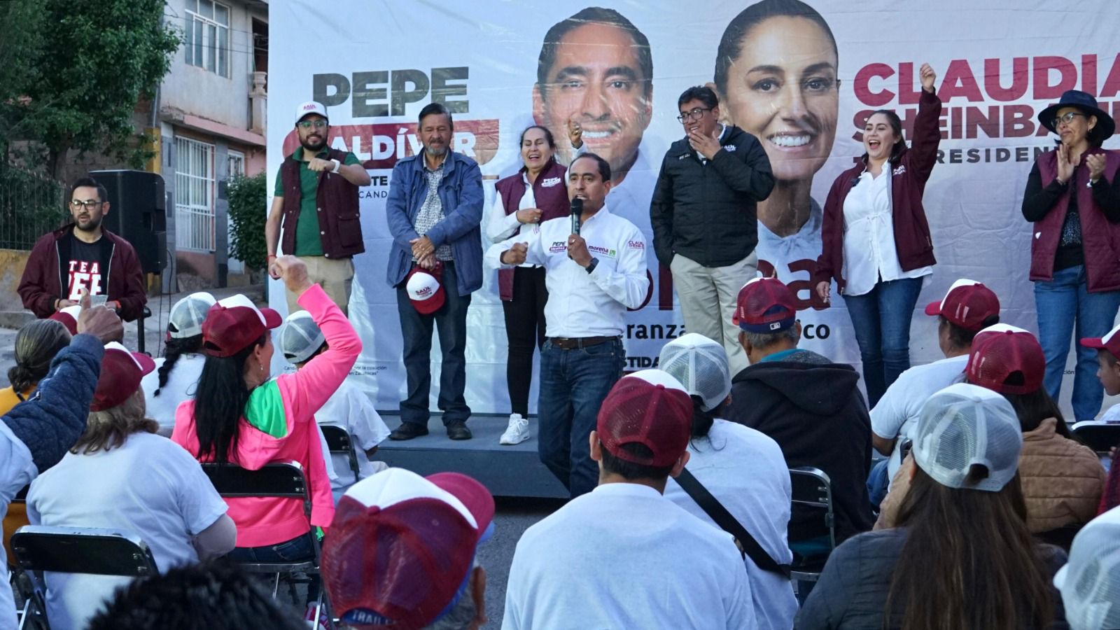 PRESENTA PROGRAMA LEGISLATIVO, 
SAÚL MONREAL,
DEL SENADO PARA GUADALUPE