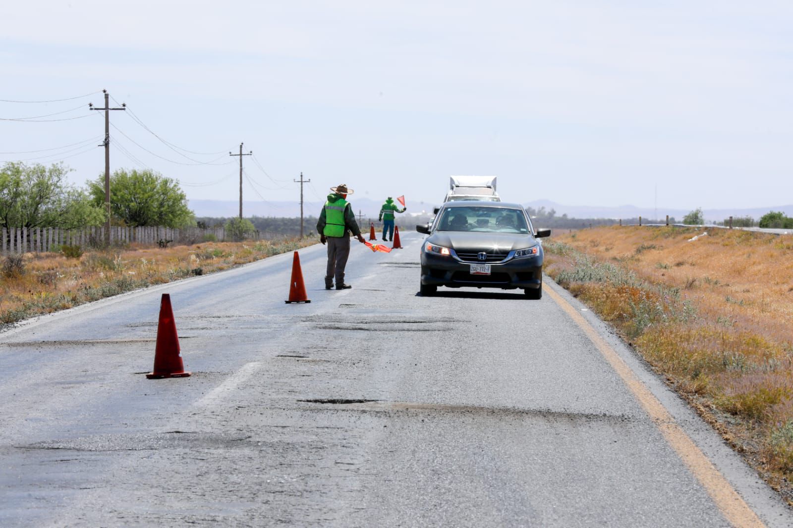 Continúan trabajos de rehabilitación en la carretera Zacatecas-Saltillo