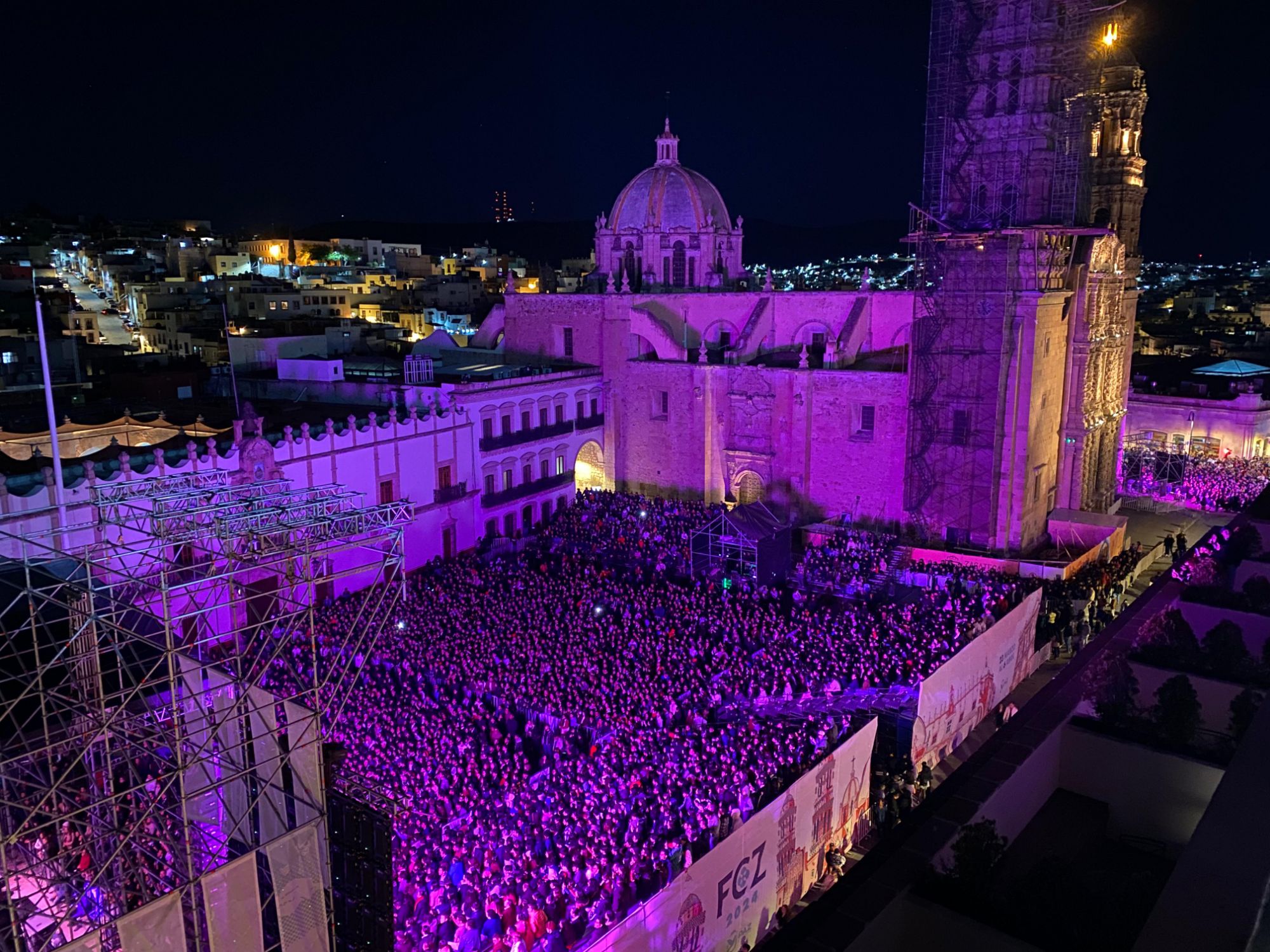 Concluye Festival Cultural de la Paz en Zacatecas 2024 con saldo blanco y la presencia de más de 250 mil asistentes