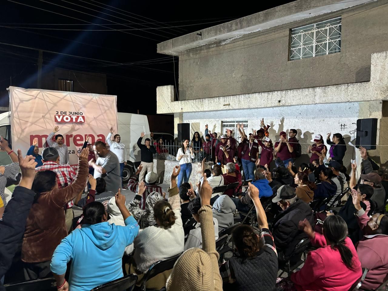 Destacada y Nutrida participación ciudadana en actividad proselitista de Bennelly Hernández