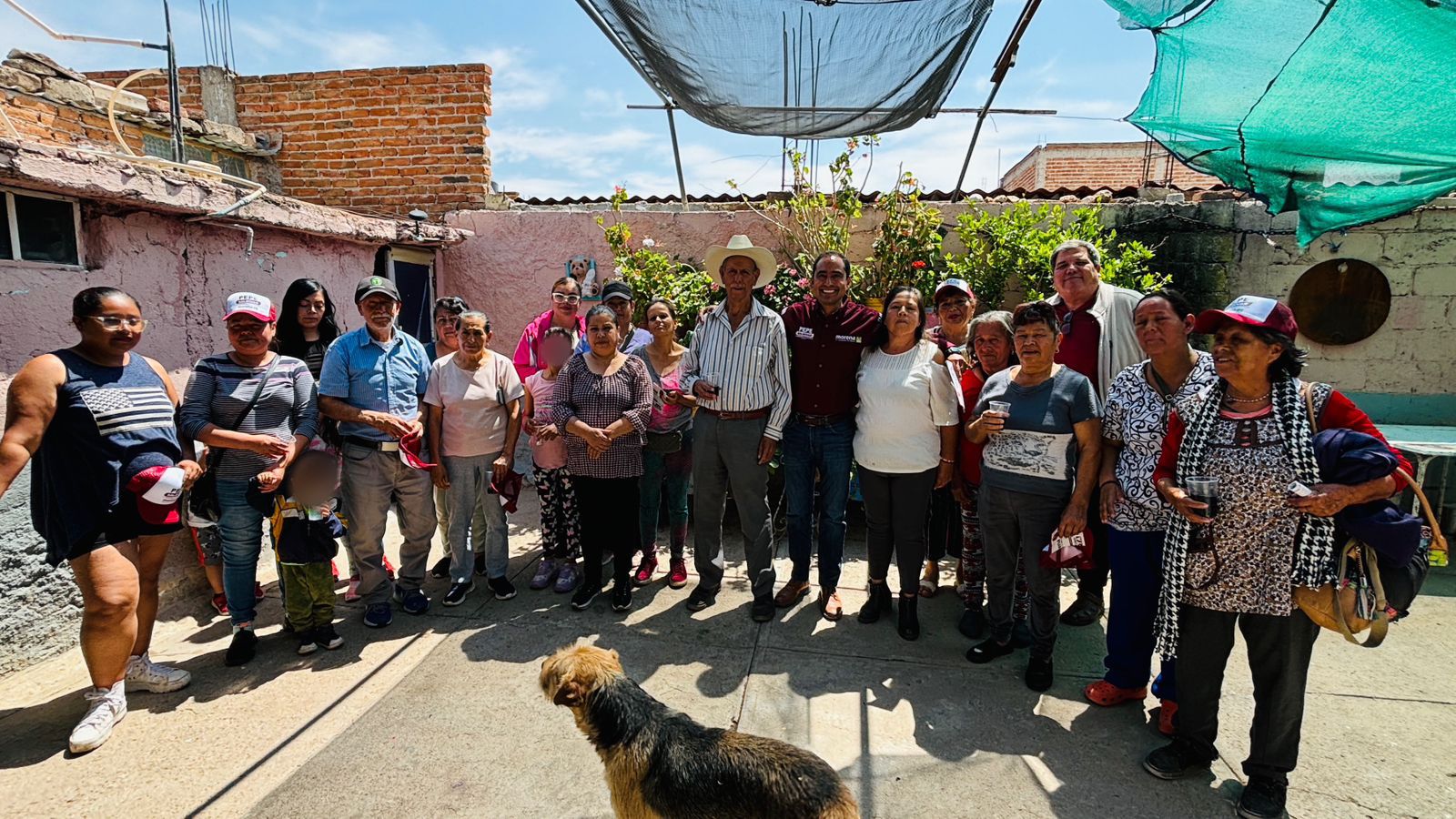 Mantiene Pepe Saldívar cercanía con las familias guadalupenses