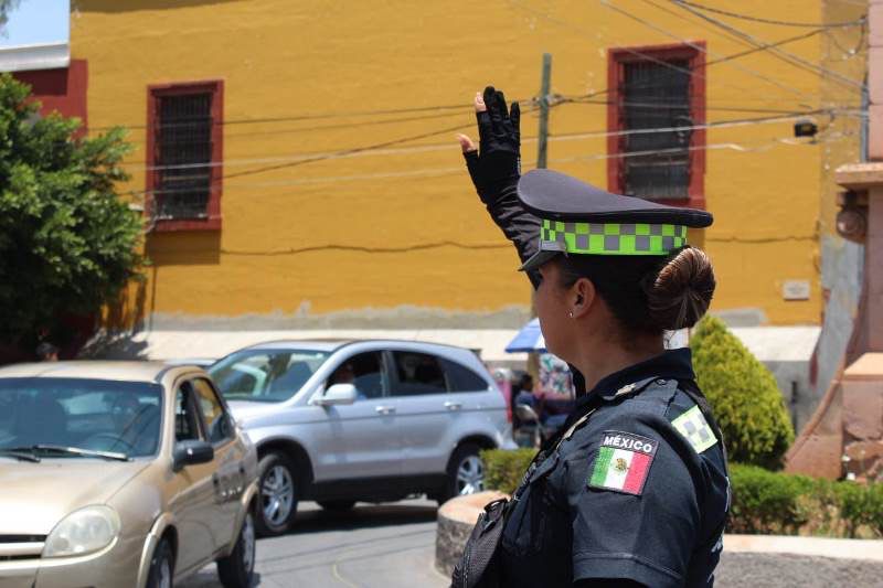 Alistan autoridades de la DPSV operativo vial para la Tercera Carrera Incluyente por La Paz y paseo ciclista