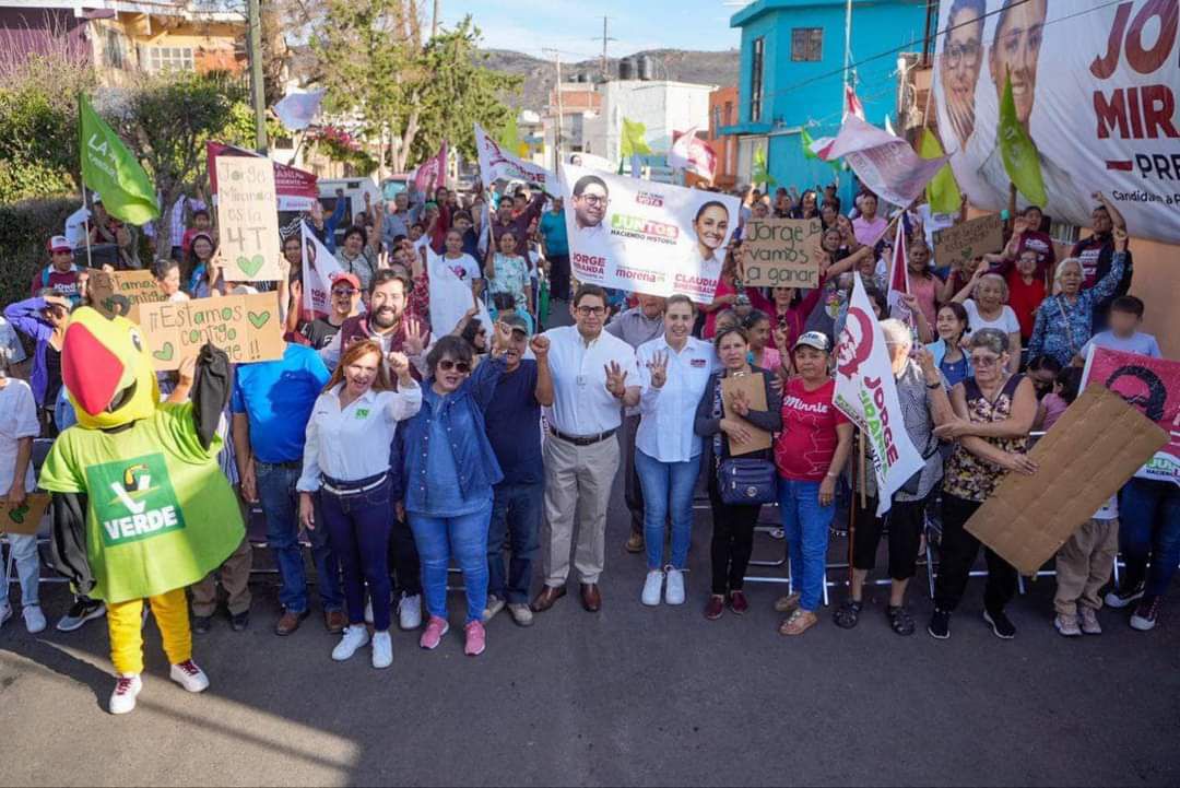 RECIBE JORGE MIRANDA EL RESPALDO DE LOS COLONOS DE LA BUENAVISTA