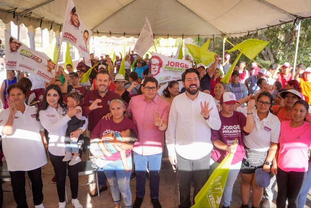 VISITA JORGE MIRANDA A COLONOS DE LOMAS DE BRACHO