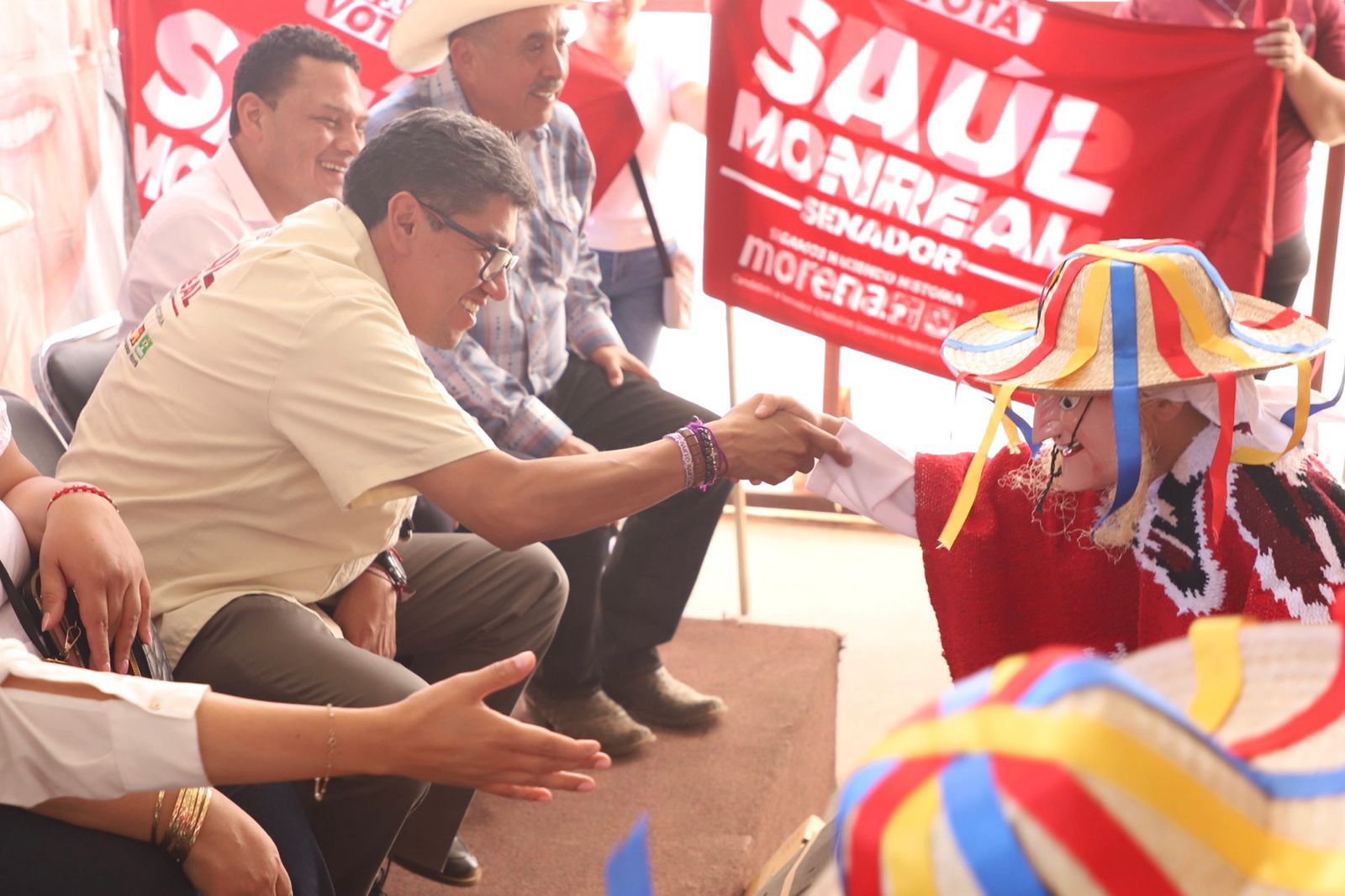 SAÚL MONREAL:
ES UN HECHO EN FRESNILLO QUE 
VAMOS A MIRAR AL CAMPO
