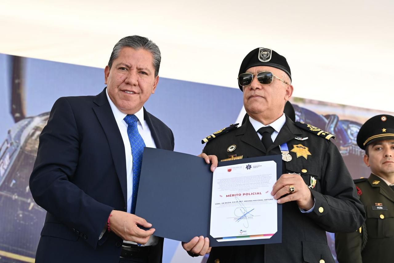 Reafirma Gobernador de Zacatecas su respaldo a la Policía Estatal Preventiva