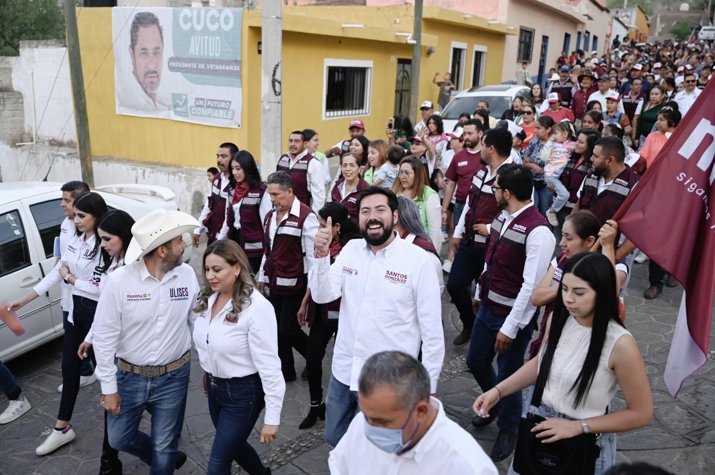 Los zacatecanos respaldan continuidad de la 4T, no regresará la corrupción y el dispendio: Santos González