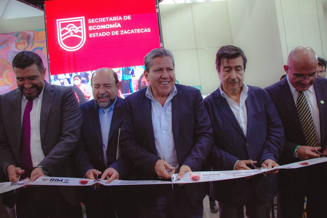 Inaugura Gobernador David Monreal Ávila la 13ª Reunión Internacional de Minería Zacatecas 2024