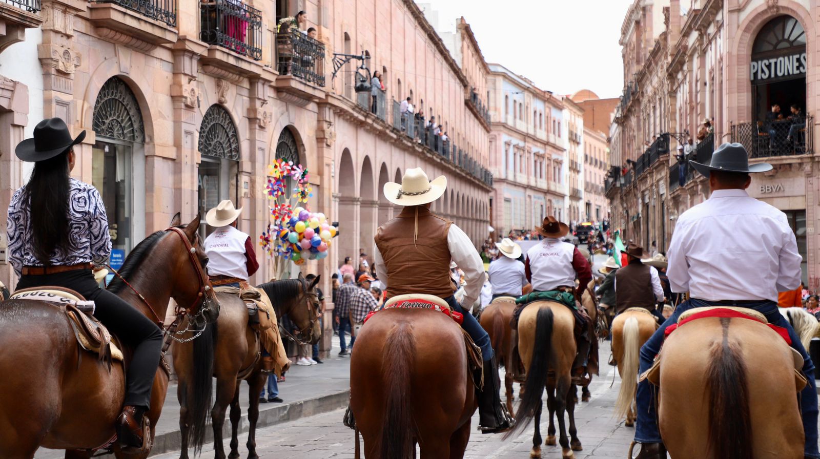 Celebran XVIII Cabalgata  por el 110 aniversario de la Toma de Zacatecas