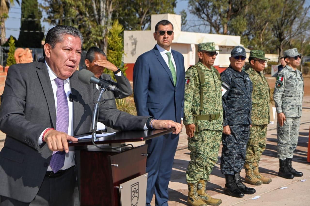 Presenta Gobernador David Monreal la Fuerza Tarea Genaro Codina para dar respuesta operativa y eficaz ante situaciones de emergencia