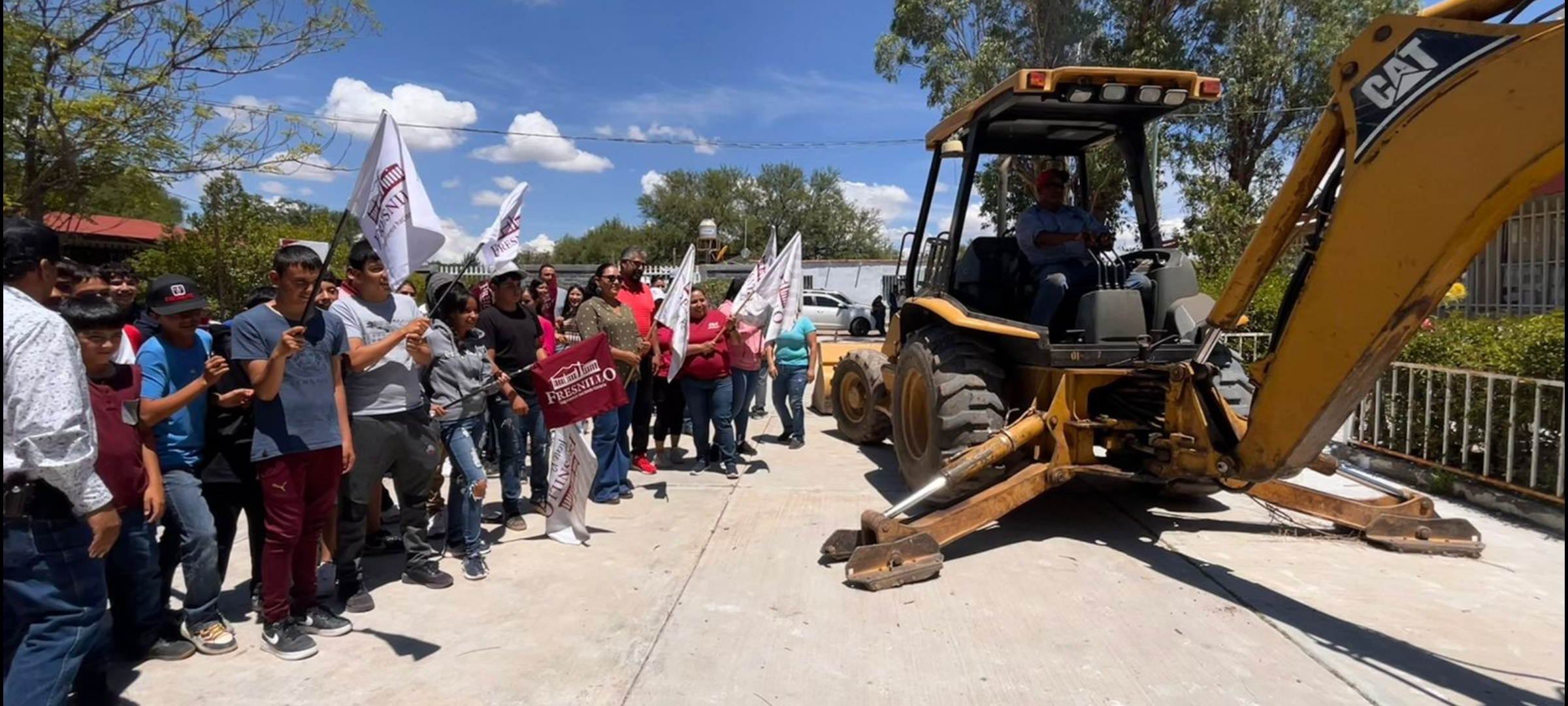 INICIA CONSTRUCCIÓN DE DOMO EN TELESECUNDARIA DE PLENITUD