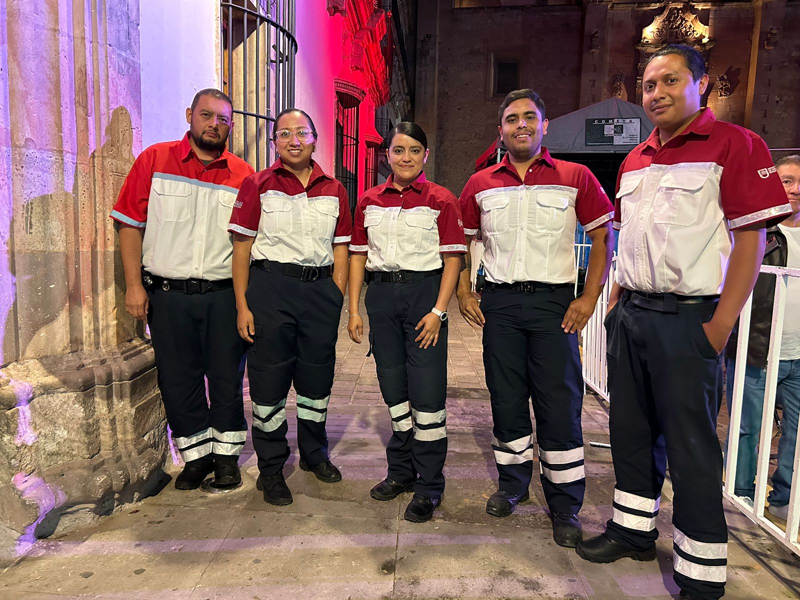 Atiende Red de Emergencias Médicas de Zacatecas a pacientes durante el Festival Zacatecas del Folclor Internacional 2024