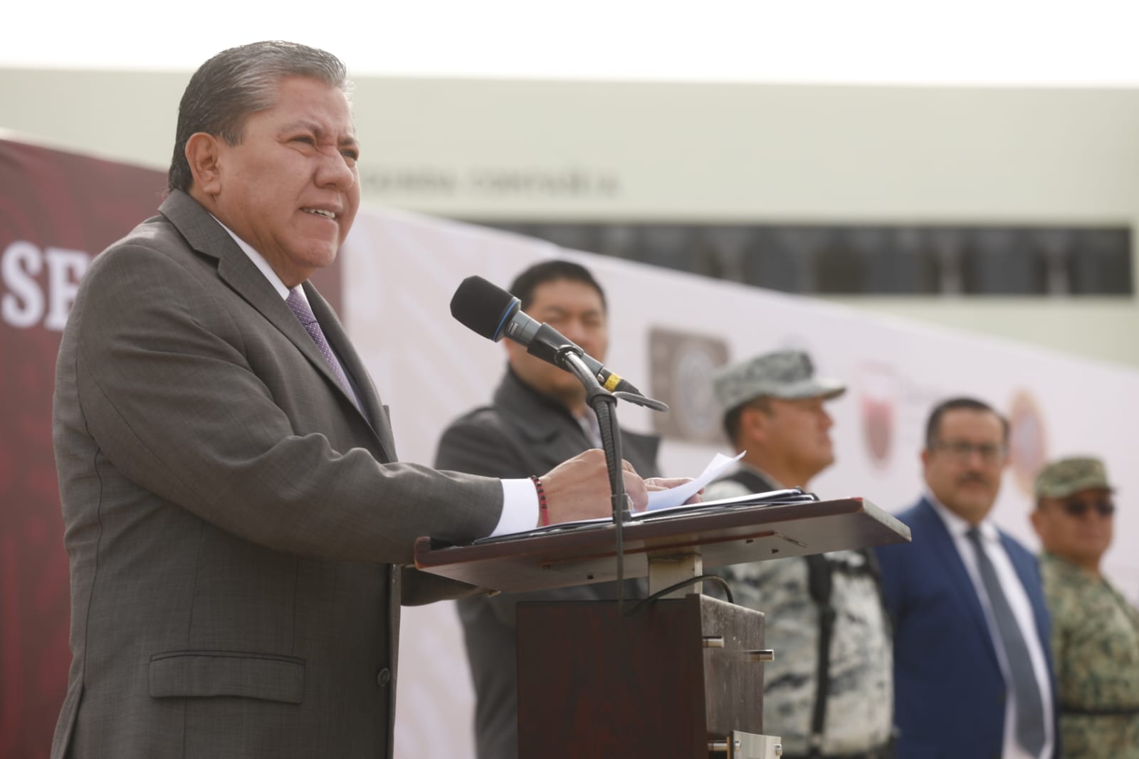 Disminuyen 82% los homicidios en Fresnillo: Gobernador David Monreal al recibir al Primer Regimiento Mecanizado