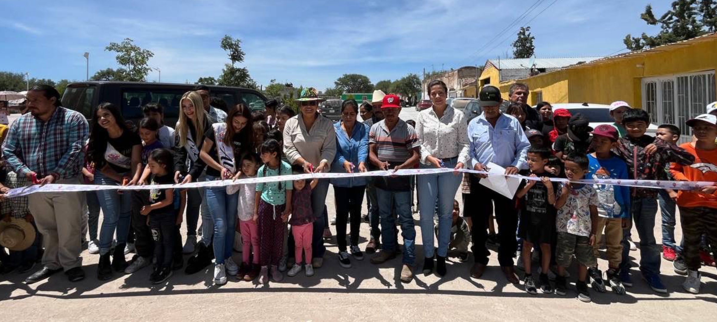 BENEFICIA RITA QUIÑONES A COMUNIDADES CON OBRAS 
