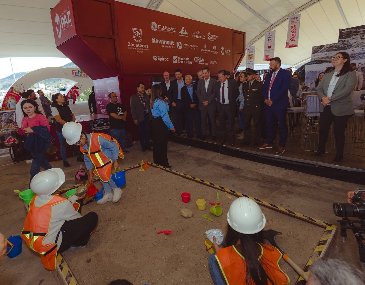 Inaugura Gobernador David Monreal Ávila Pabellón Minero en la Feria Nacional de Zacatecas 2024