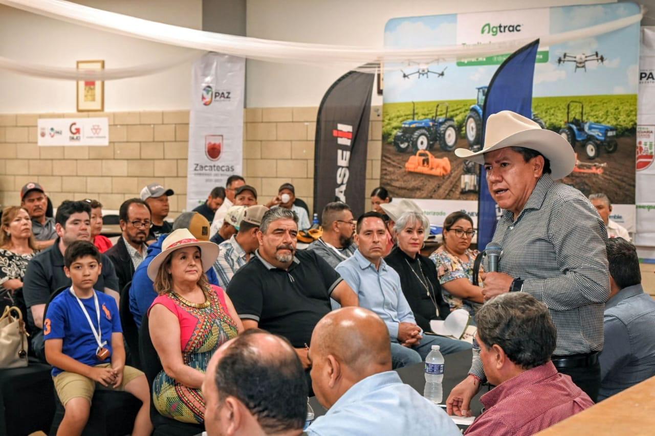 Anuncia Gobernador David Monreal Ávila tercera Expo Agropecuaria 2024 para zacatecanos en el exterior