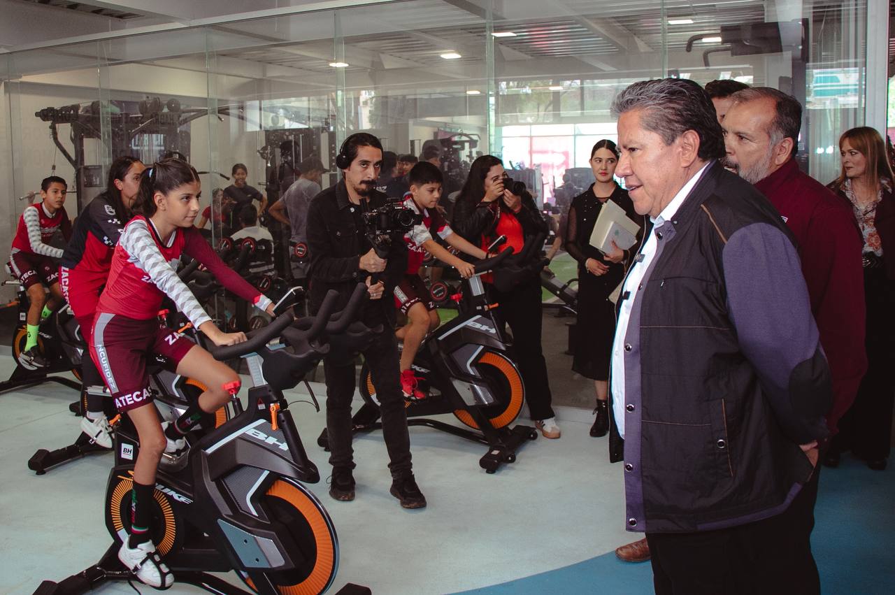 Por la pacificación del estado, Gobernador David Monreal inaugura Gimnasio de Alto Nivel y Villas Deportivas en Incufidez