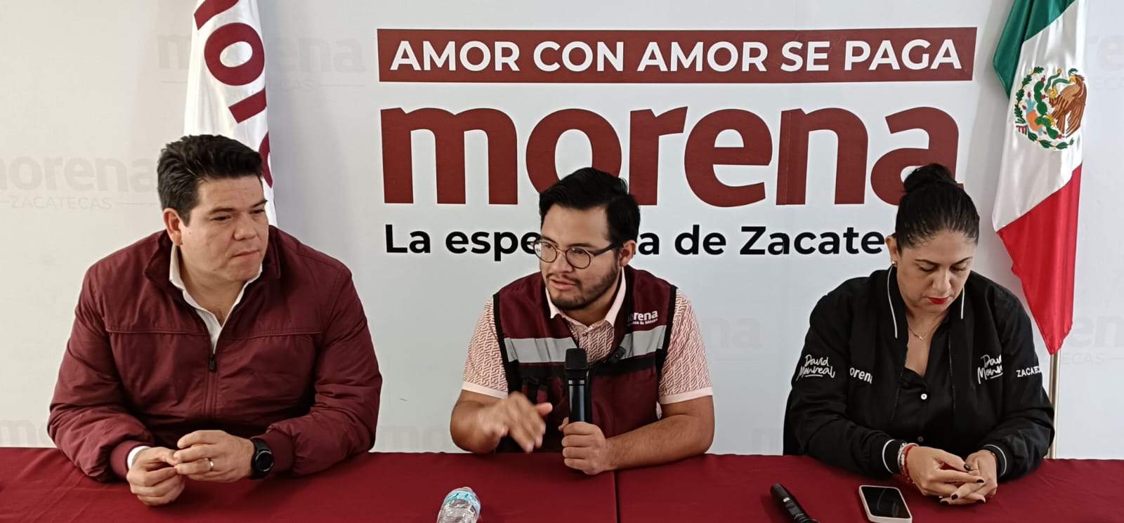 RECONOCE MORENA ZACATECAS EL RESPALDO DEL PUEBLO PARA EL SEGUNDO PISO DE LA CUARTA TRANSFORMACIÓN