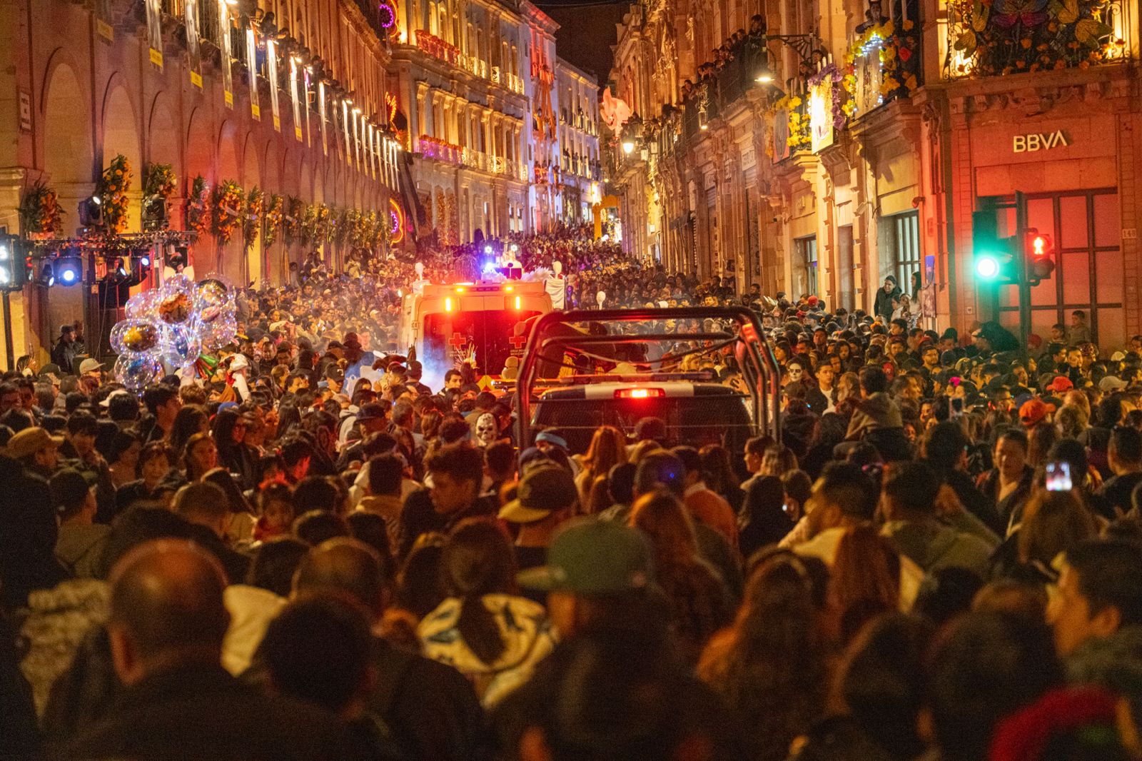 Vibra Zacatecas con el Gran Desfile de Día de Muertos 2024, que tuvo una afluencia de más de 70 mil personas