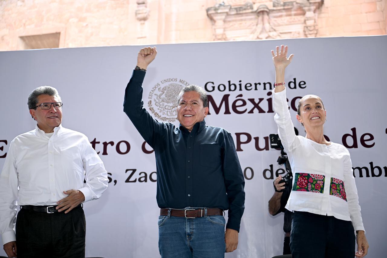 Zacatecas es el estado donde más han bajado los homicidios en el país: Presidenta Claudia Sheinbaum