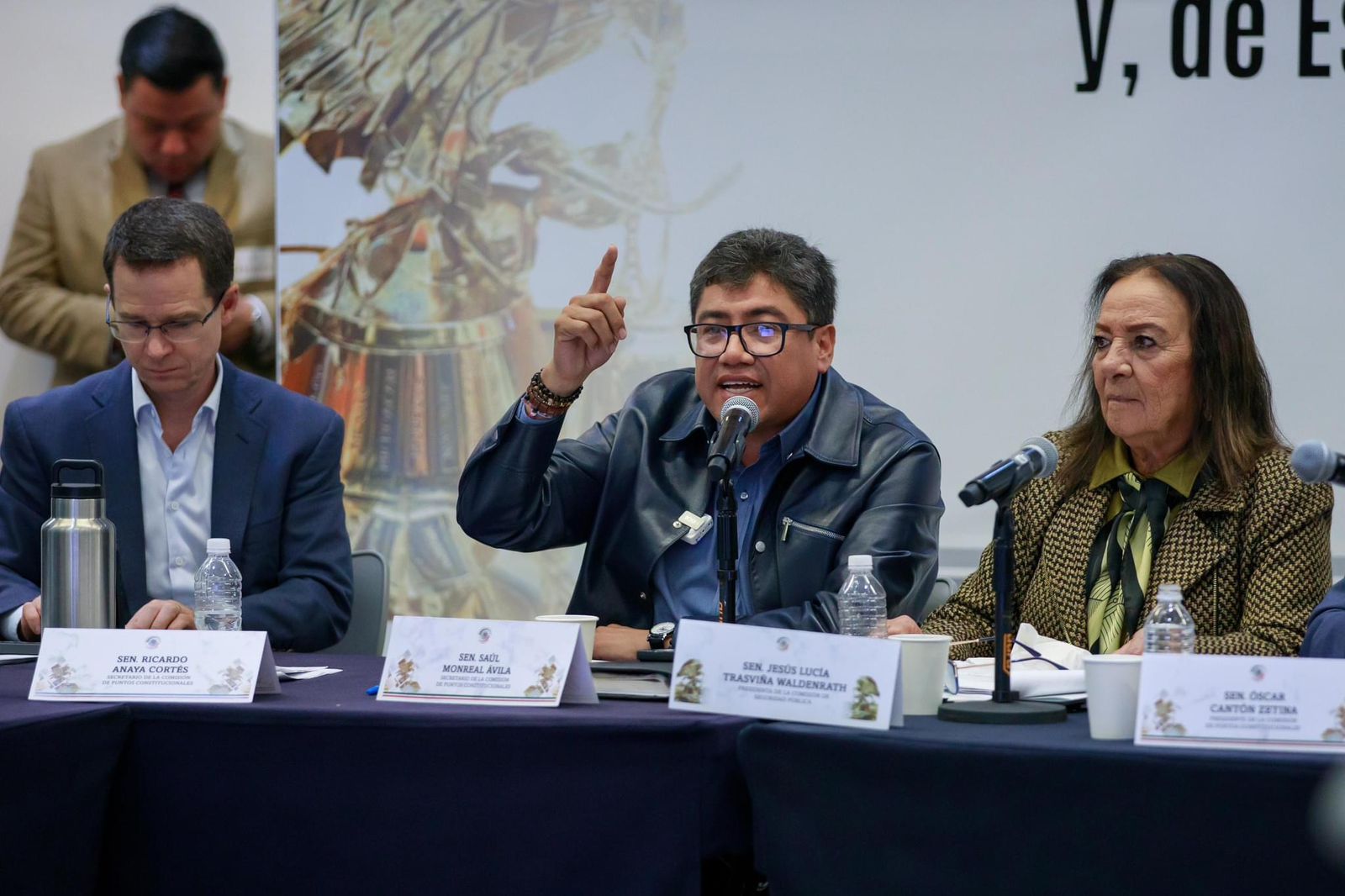 «Es nuestra obligación como senadores, vigilar y fortalecer la seguridad pública federal”: Saúl Monreal