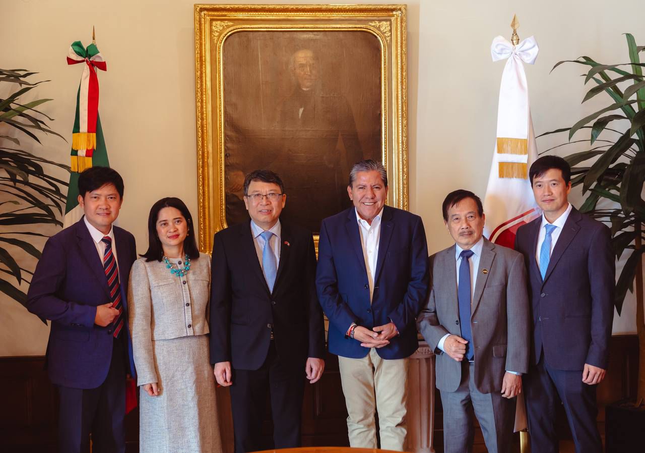 Fortalece Gobernador David Monreal lazos de cooperación  con Embajador de Vietnam