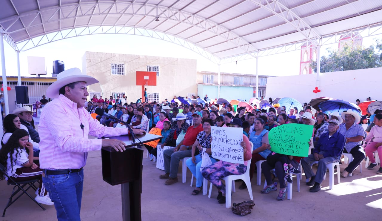 Tendrán Apoyos Alimentarios para el Bienestar 2 mil 500 familias de Miguel Auza, anuncia Gobernador David Monreal Ávila