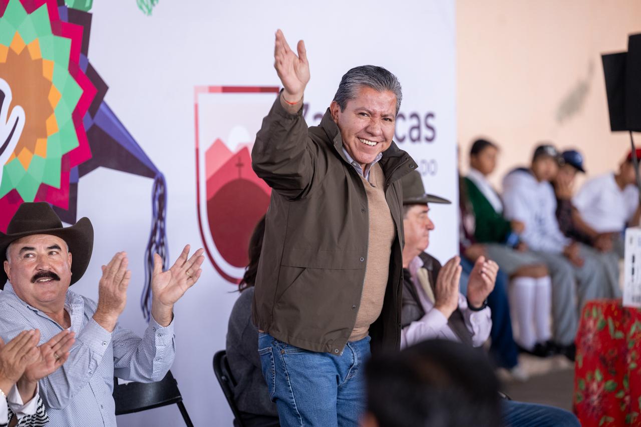 Anuncia Gobernador David Monreal inversión peso a peso para mejorar la infraestructura educativa de Nochisltán
