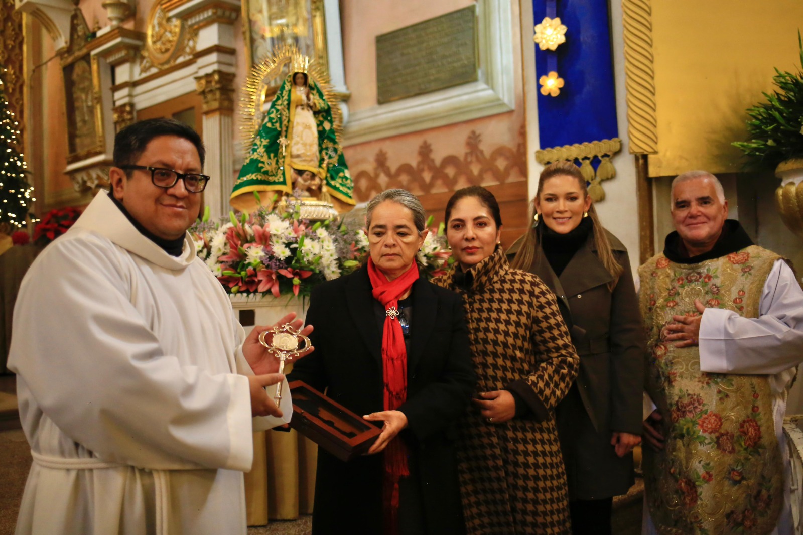 Entrega Ayuntamiento de Guadalupe Las llaves de la ciudad a la Virgen de la “Preladita”