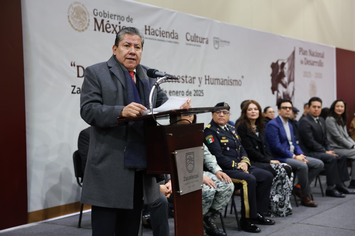 Inician Gobernador David Monreal y Secretaria de Cultura de Gobierno de México Foro de Consulta para la configuración del Plan Nacional de Desarrollo 2025-2030