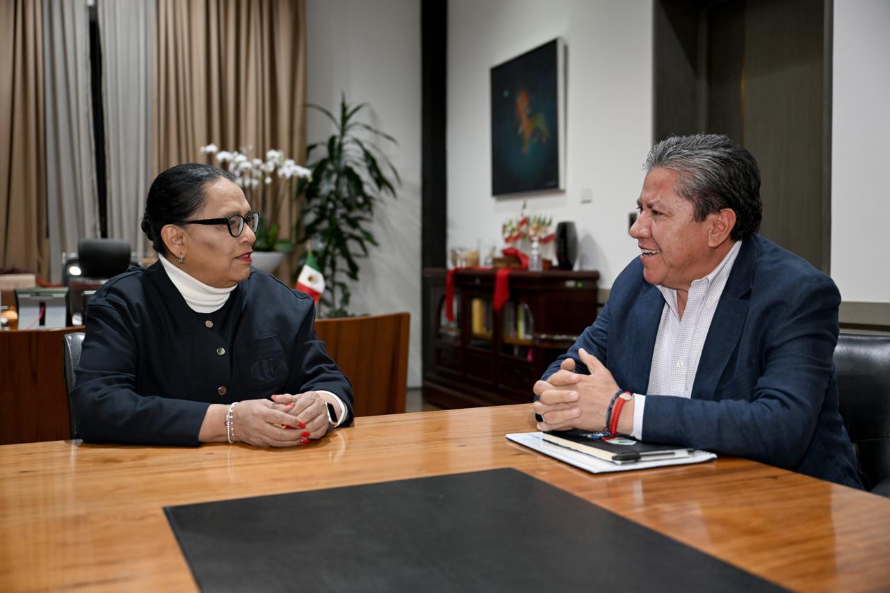 Consolidan Gobernador David Monreal y Secretaria de Gobernación estrategia de seguridad e infraestructura en Zacatecas