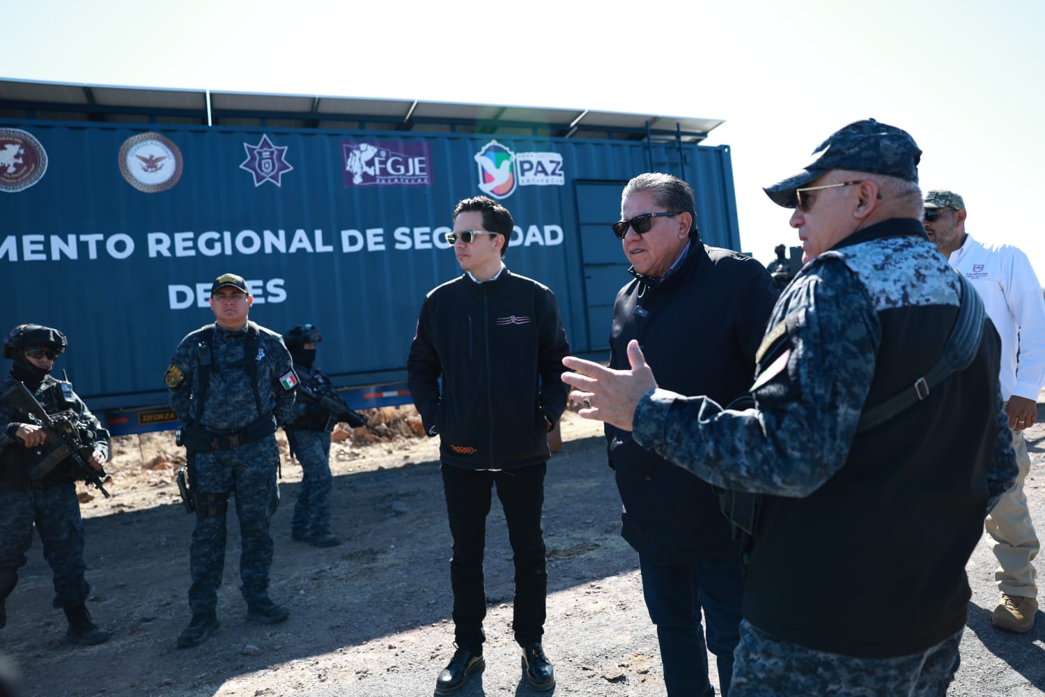 Anuncia Gobernador David Monreal construcción del Centro de Adiestramiento de Seguridad en Villanueva