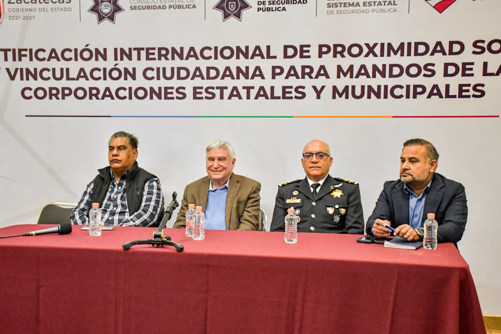 Secretaría de Seguridad pone en marcha curso de certificación internacional en proximidad social y vinculación ciudadana