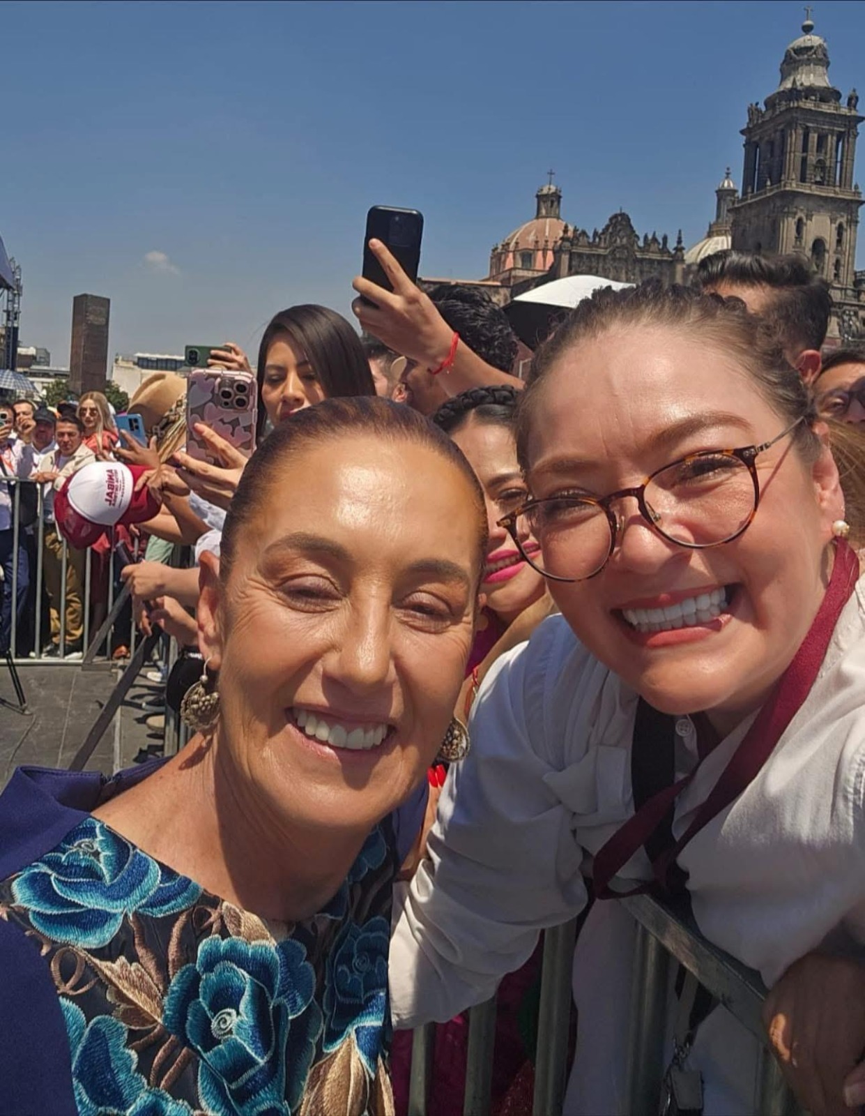 Senadora Verónica Díaz destaca el respaldo de Zacatecas a la Presidenta Claudia Sheinbaum